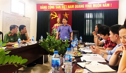 Viện KSND quận Hai Bà Trưng thực hiện kiểm tra công tác tiếp nhận, giải...